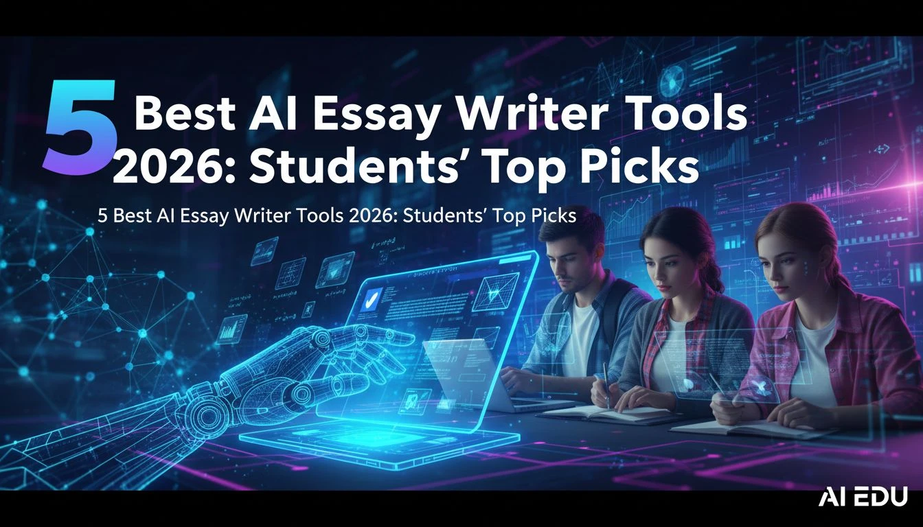 5 Best AI Essay Writer Tools 2026: Students' Top Picks - Dechecker