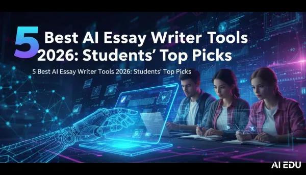 5 Best AI Essay Writer Tools 2026: Students' Top Picks | Dechecker