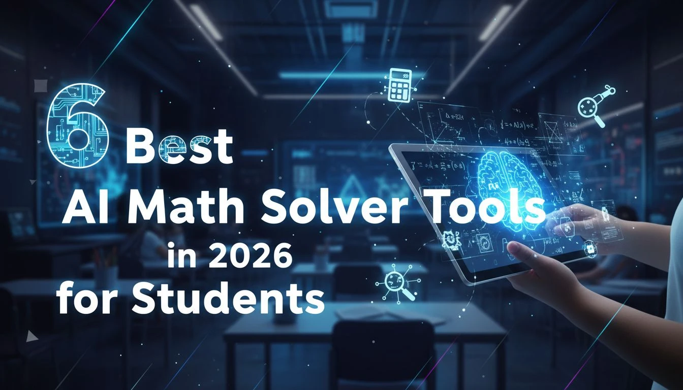 6 Best AI Math Solver Tools in 2026 to Solve Math Problems - Dechecker