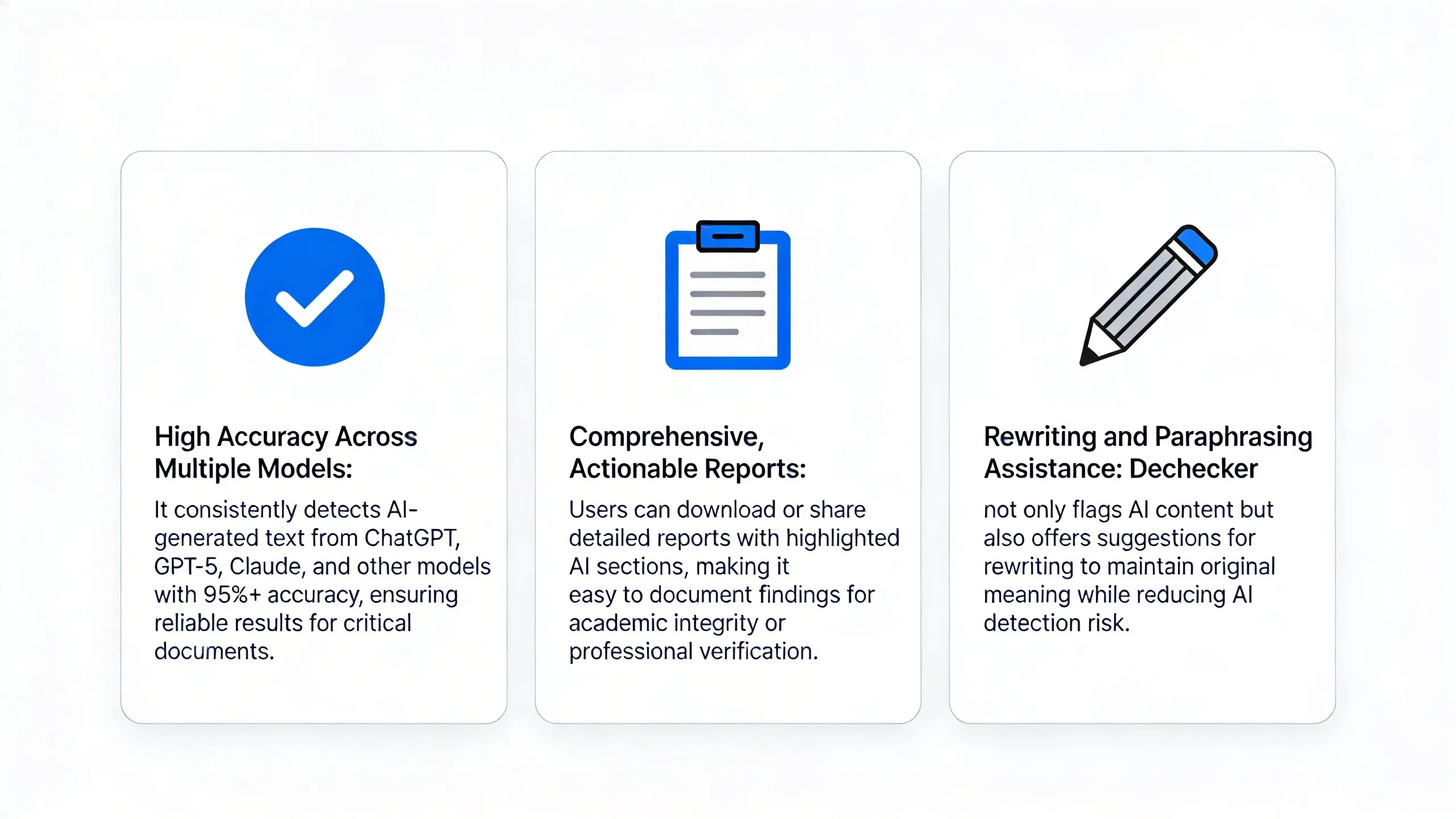 Why Dechecker is the Best AI Detector