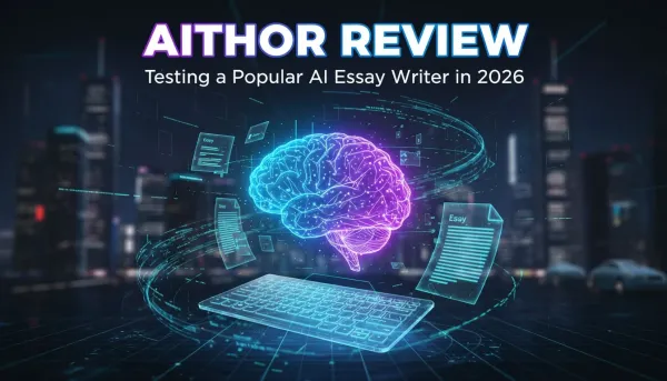 Aithor Review: Testing a Popular AI Essay Writer in 2026 | Dechecker