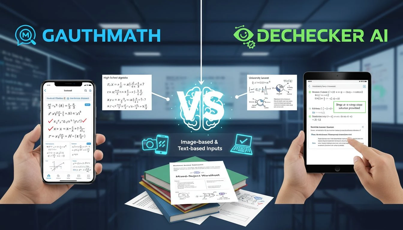🧪 Real Testing: Gauthmath vs Dechecker AI Homework Helper - Dechecker