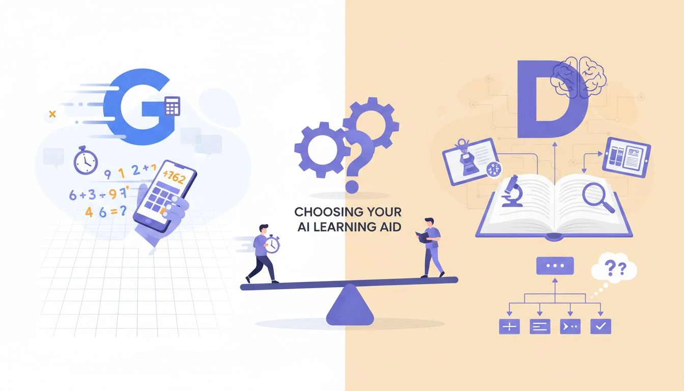 🎯 Choosing the Right AI Homework Helper Based on Learning Needs - Dechecker