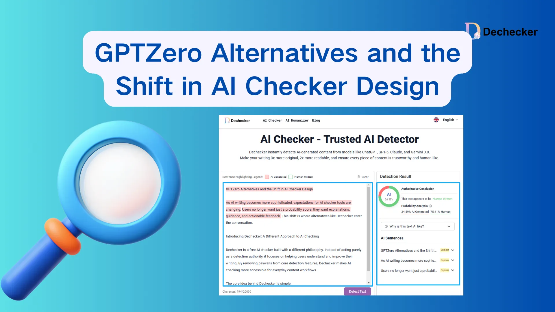 GPTZero alternatives