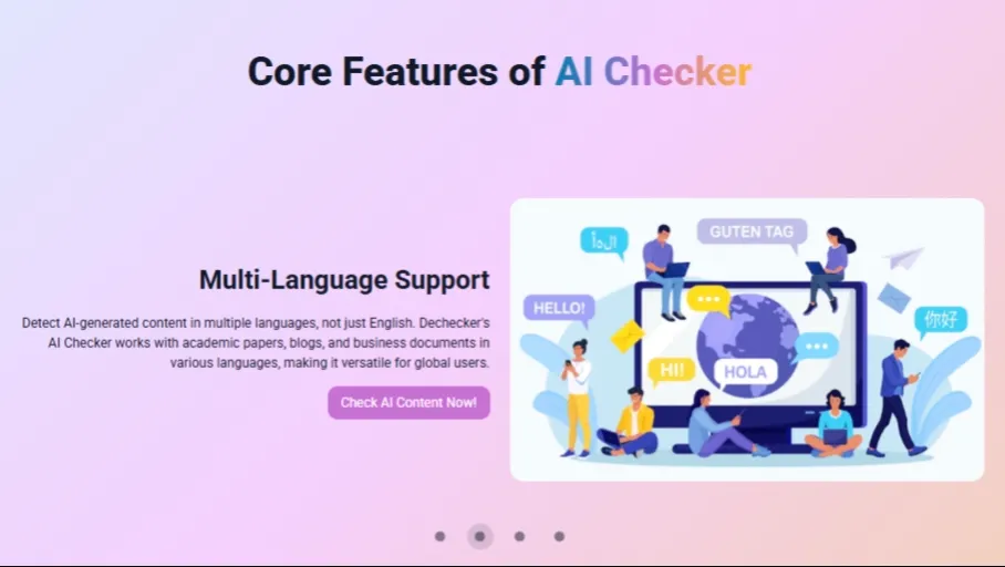 Dechecker's AI Checker