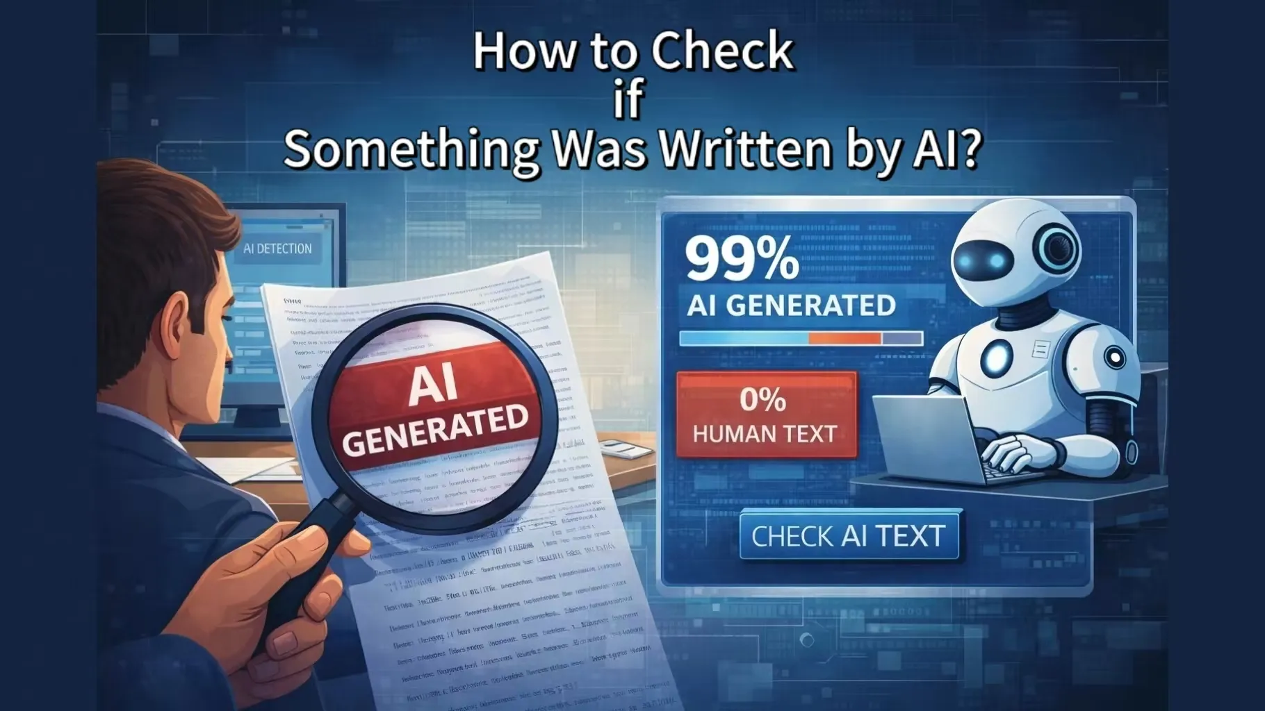 how to check ai content