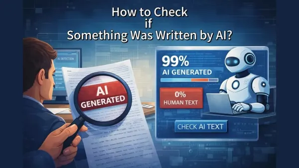 How To Check If Something Was Written By AI? | Dechecker