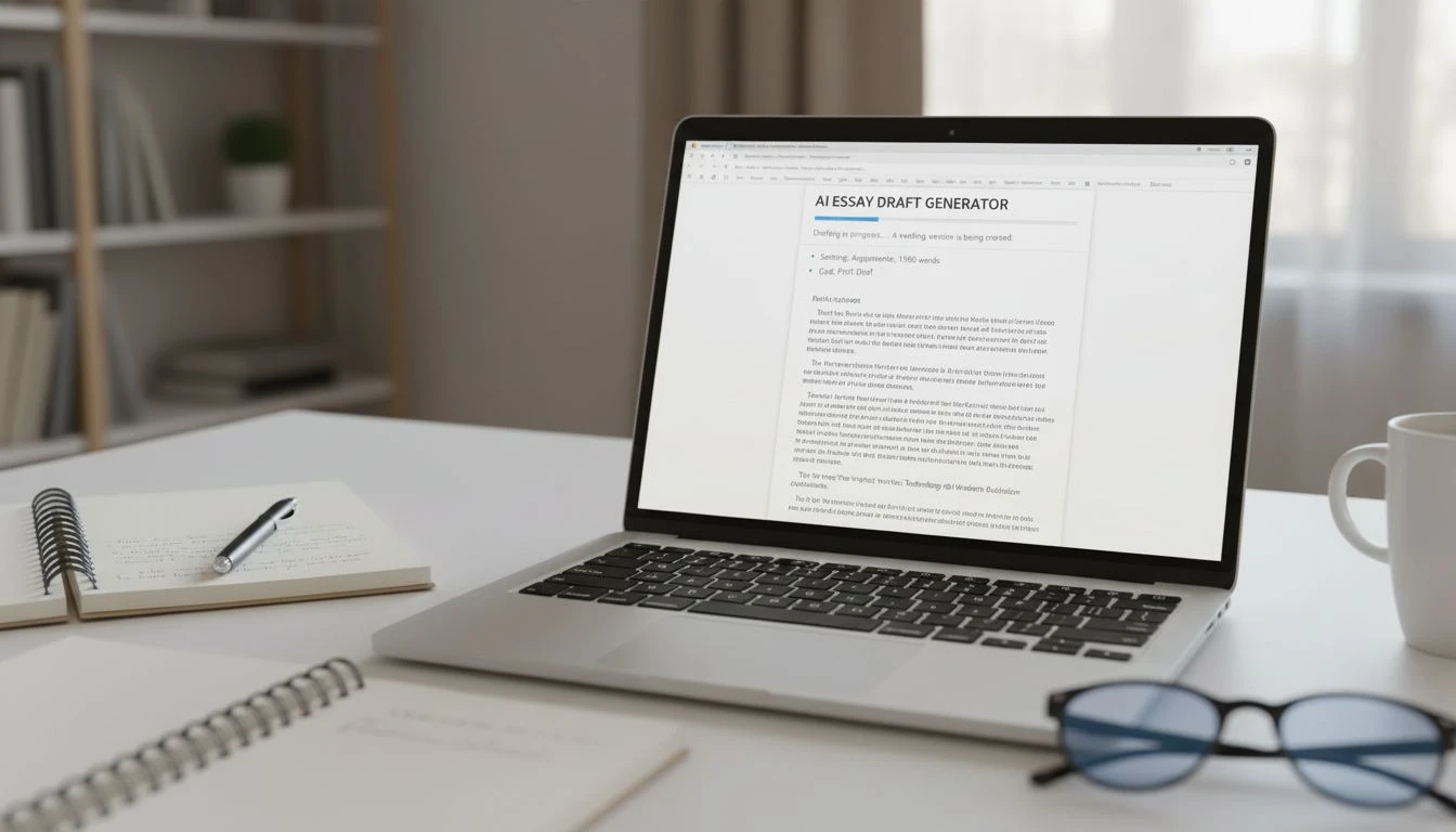 Generate the draft as a working version - Dechecker