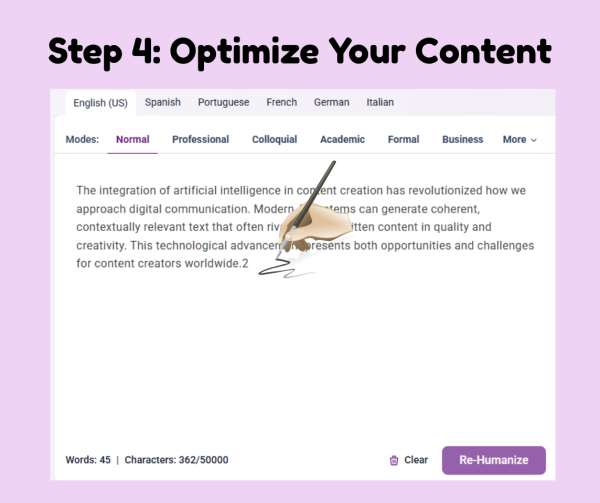 Hover Steps 4 - Dechecker