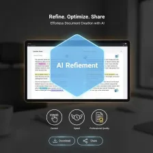 Features - Integrated Editing and AI Refinement - Dechecker