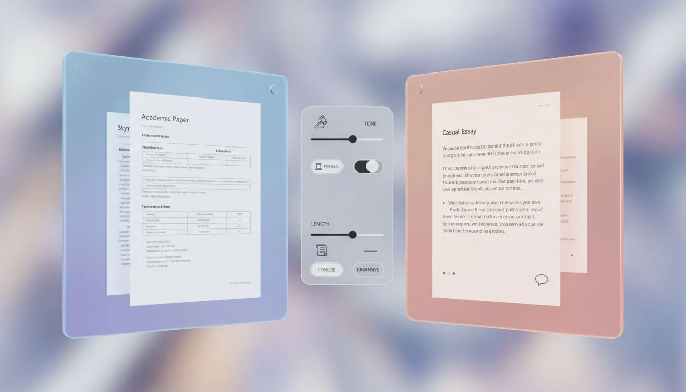 Flexible Writing Styles - Dechecker