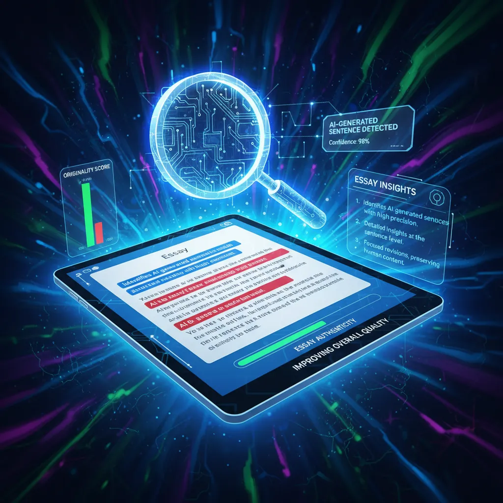 Features - Sentence-Level AI Detection - Dechecker