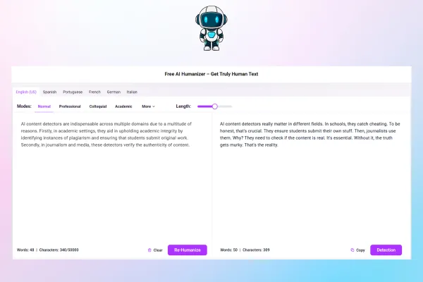 Seamless Content Humanization - Dechecker