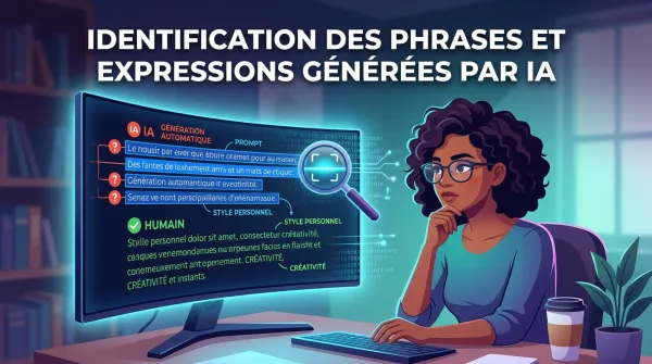 Identification des phrases et expressions générées par IA - Dechecker