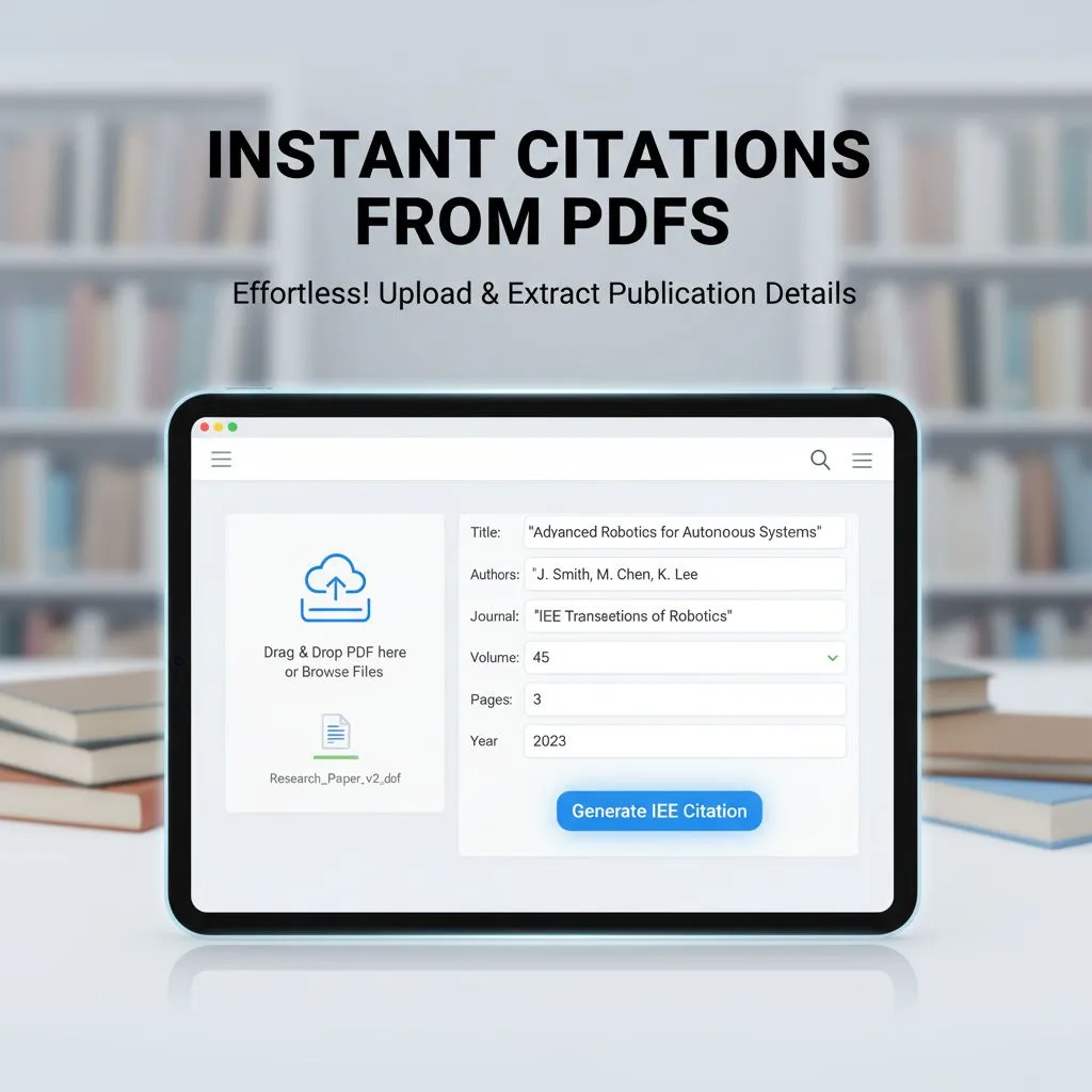 Features - Upload PDFs for Faster Citation Creation - Dechecker