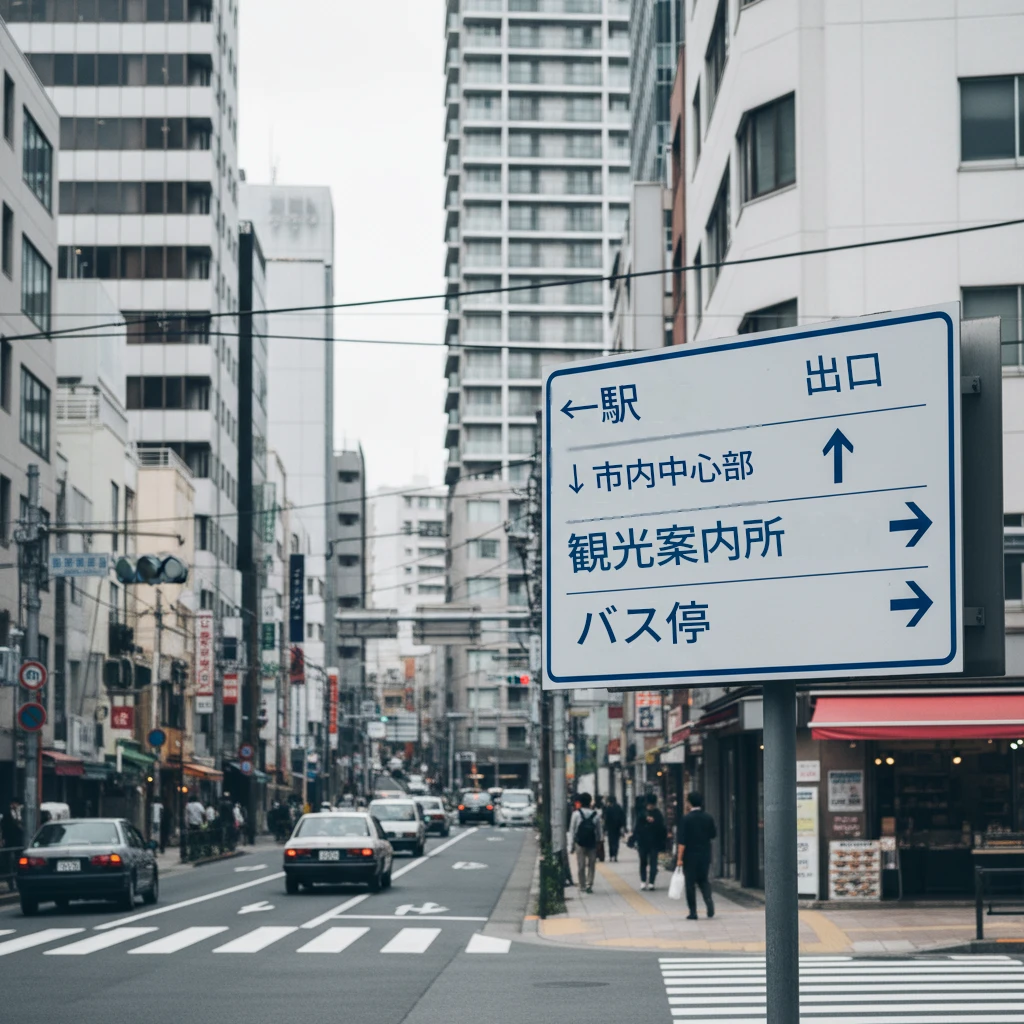 Japanese Road Sign