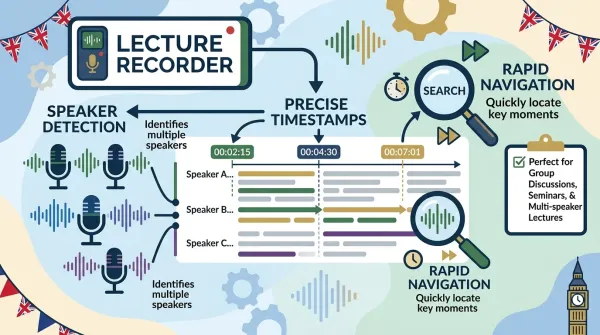 Speaker Detection + Timestamp Precision - Dechecker