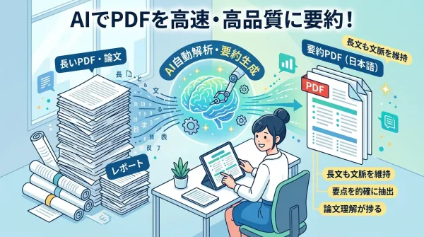 AI PDF要約＋高精度テキスト解析 - Dechecker