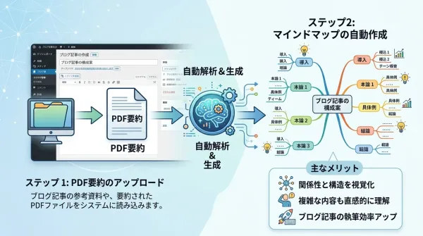 マインドマップによる構造可視化 - Dechecker