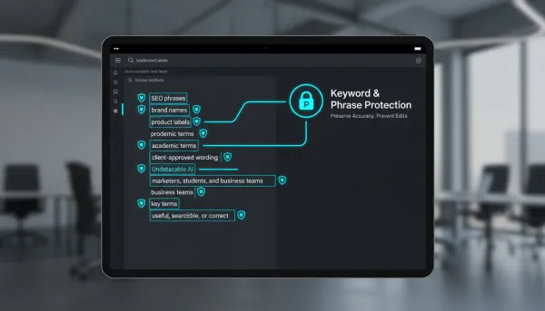 Keyword and Phrase Protection - Dechecker